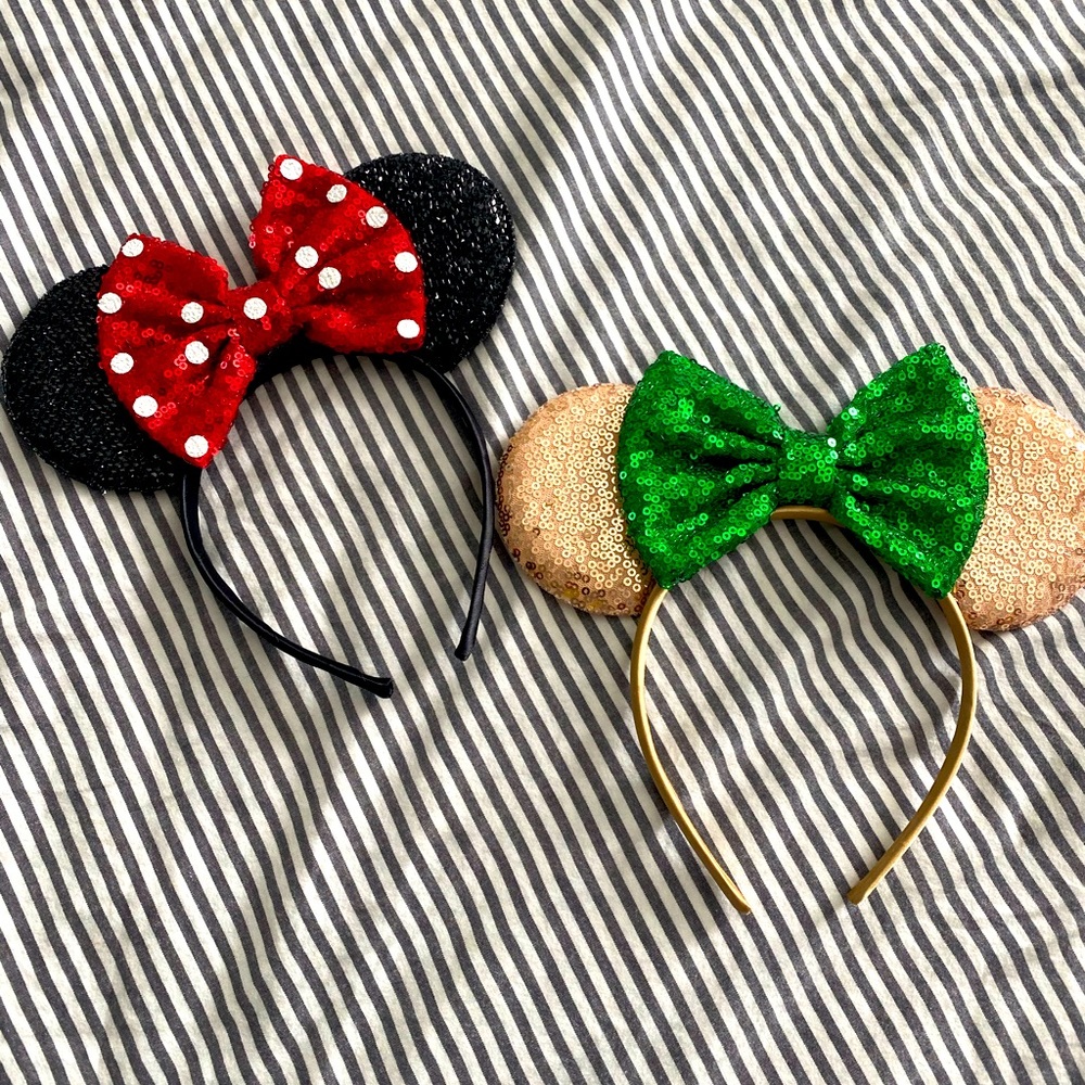 Disney ears- handmade from Etsy